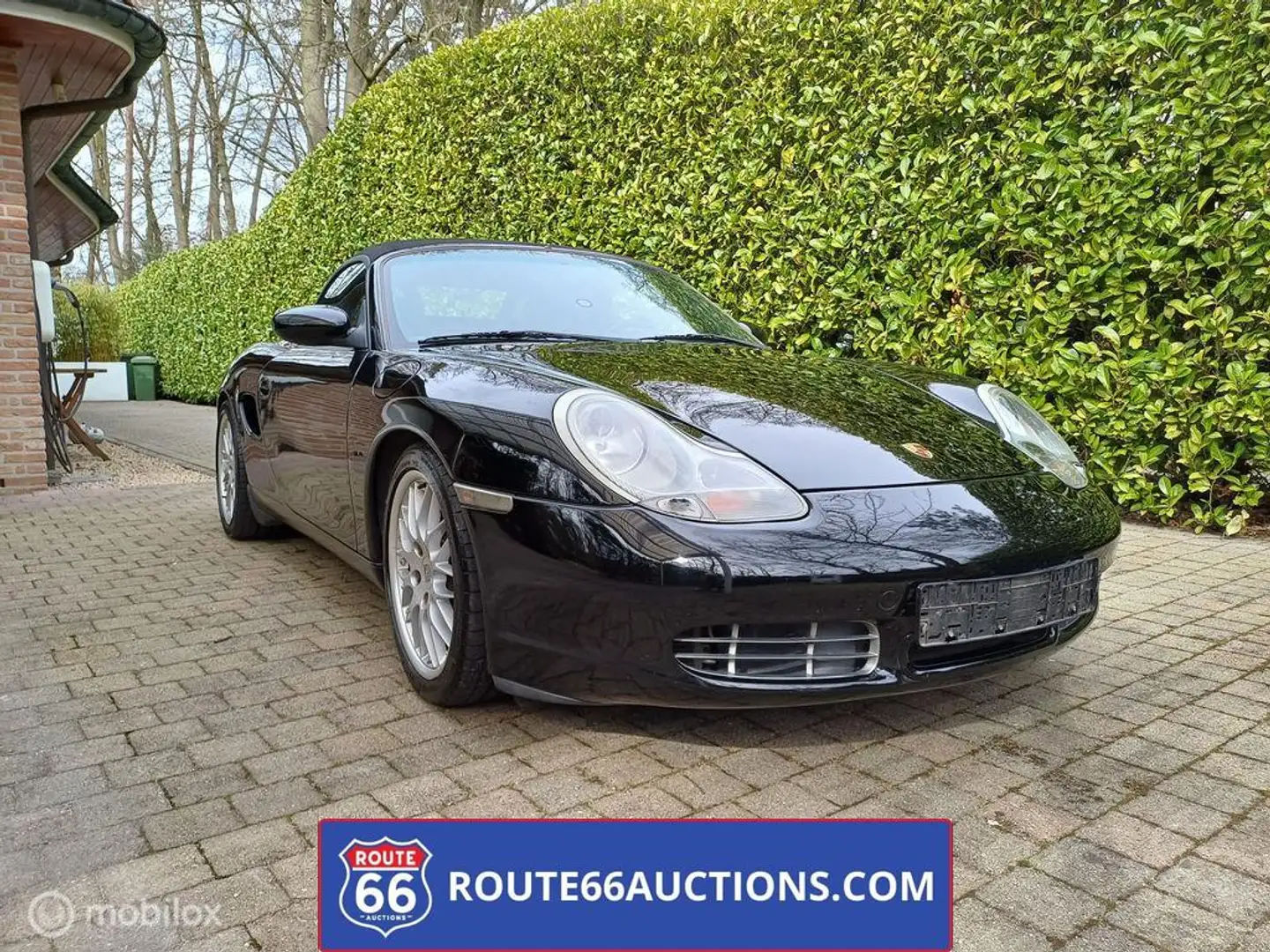 Porsche Boxster S | 2000 | Route 66 Auctions Zwart - 1