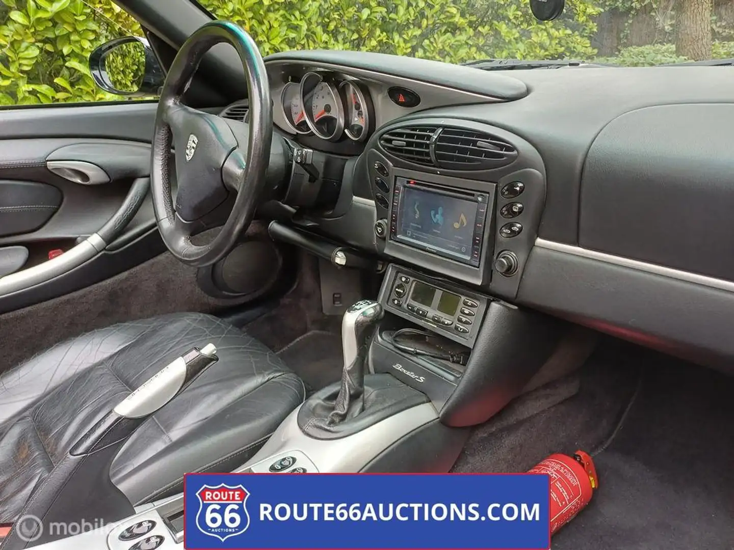 Porsche Boxster S | 2000 | Route 66 Auctions Zwart - 2