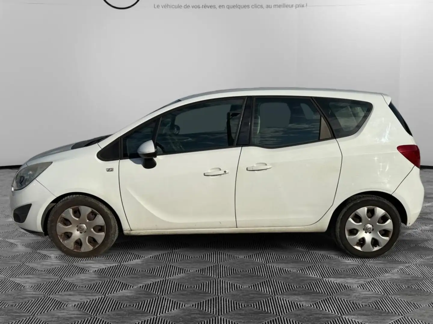 Opel Meriva Meriva 1.4i Twinport - 120 - S\u0026S  2010 Edition PHASE 2*MOTEUR A CHAINE Blanc - 2