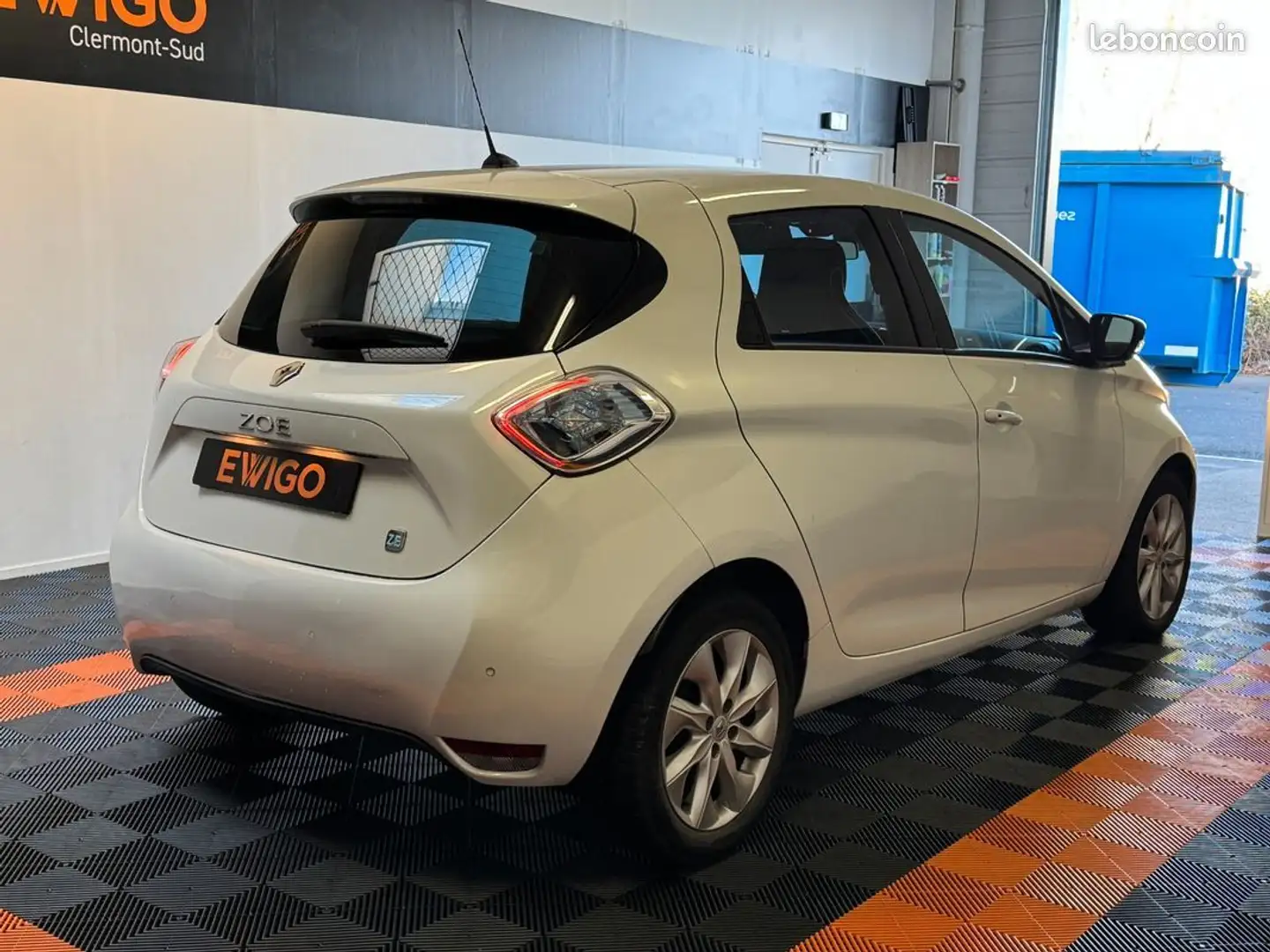 Renault ZOE r240 ze 90ch 22kwh location charge-normale intens bva Wit - 2