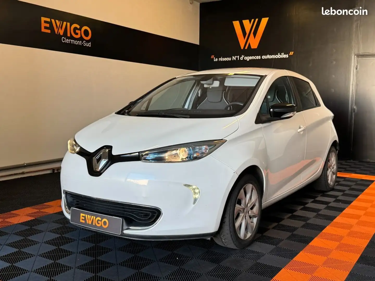 Renault ZOE r240 ze 90ch 22kwh location charge-normale intens bva Wit - 1