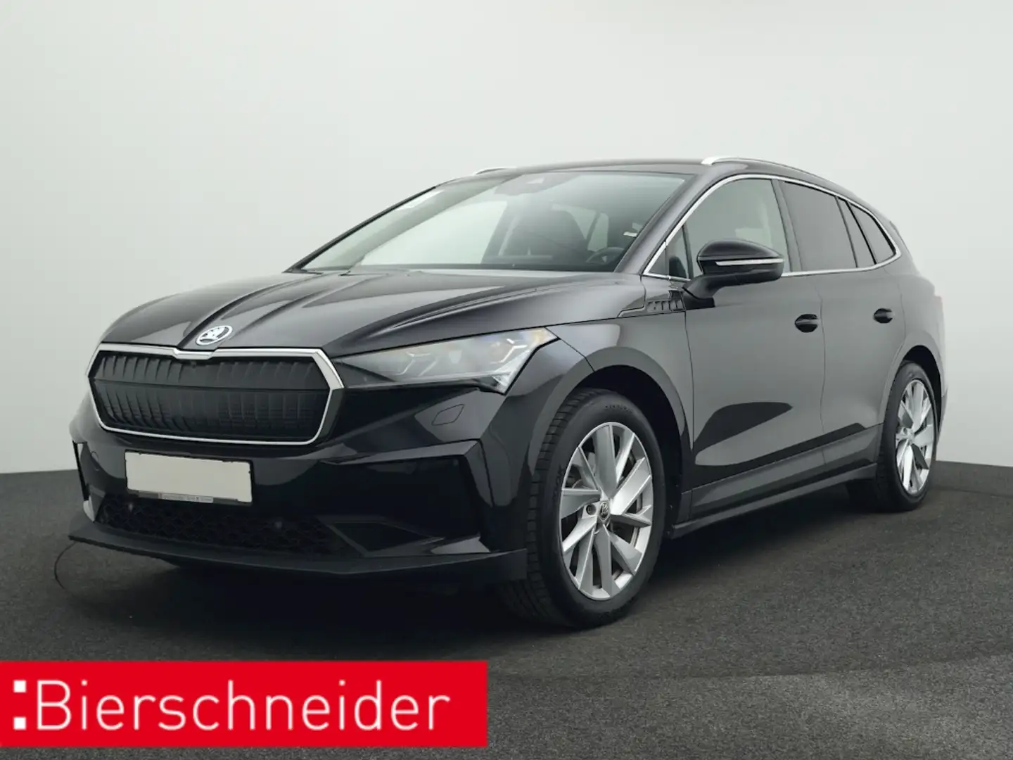 Skoda Enyaq 80 Loft AHK HuD WÄRMEP MATRIX ACC Schwarz - 1
