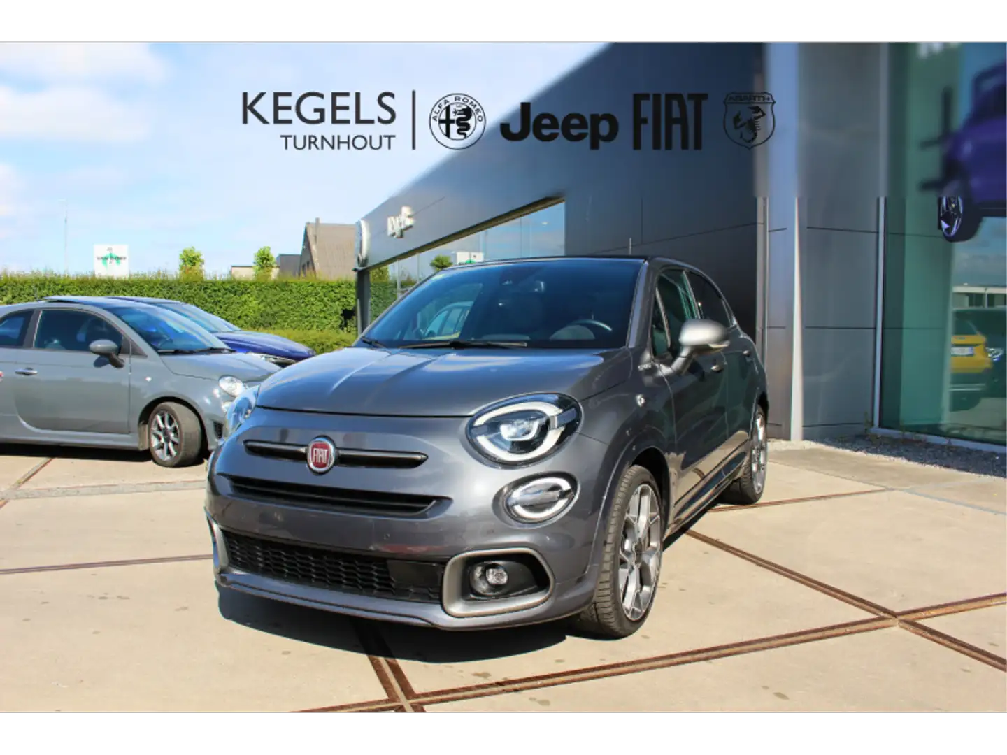 Fiat 500X Sport DCT Full Option Gris - 1