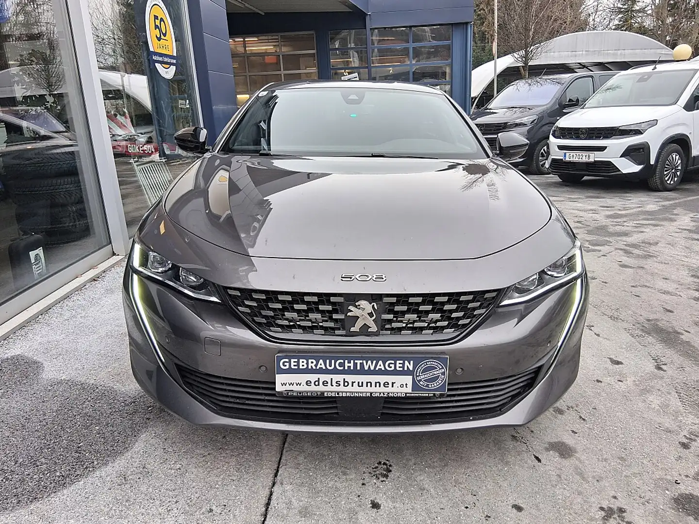 Peugeot 508 Hybrid 225 PHEV e-EAT8 GT Aut. Grau - 2