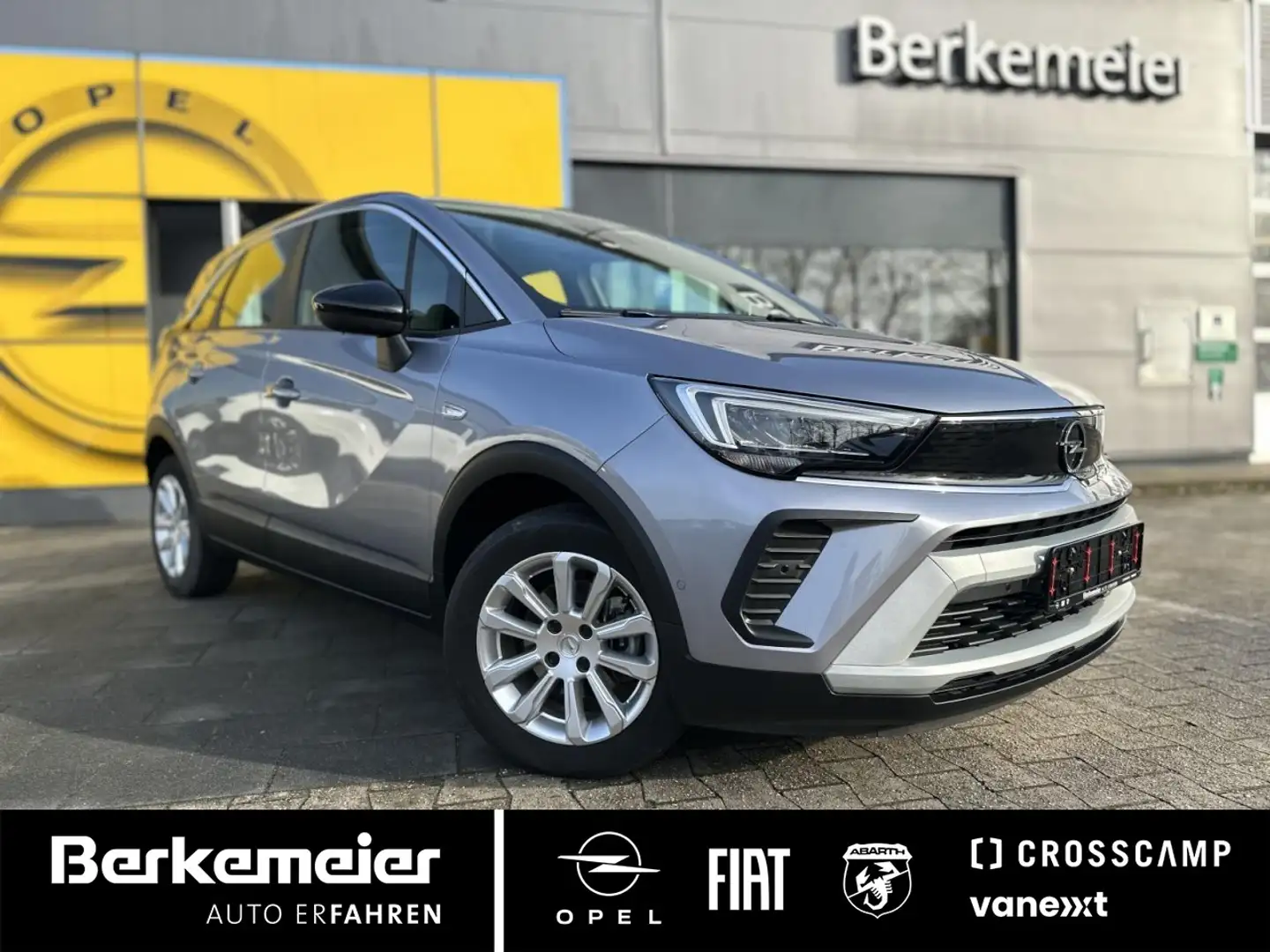 Opel Crossland Elegance 1.2 ** Kamera/Allwetter ** Gris - 1