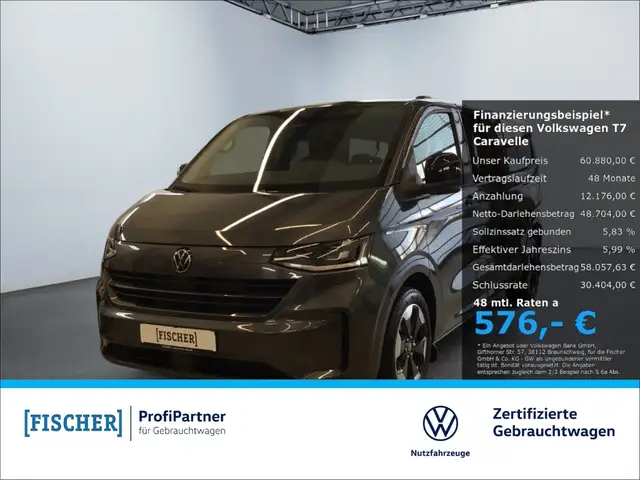 Volkswagen T7 Caravelle 2.0TDI Aut. lang LR Life Matrix Navi SHZ ACC PDC V