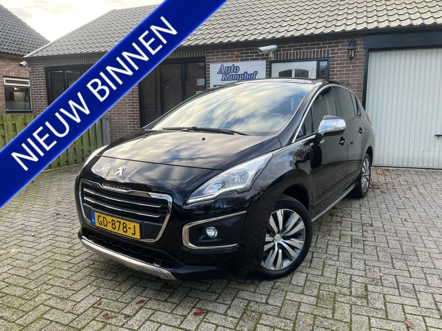 Peugeot 3008 1.2 PureTech Style Nieuwe distributie Zwart - 1