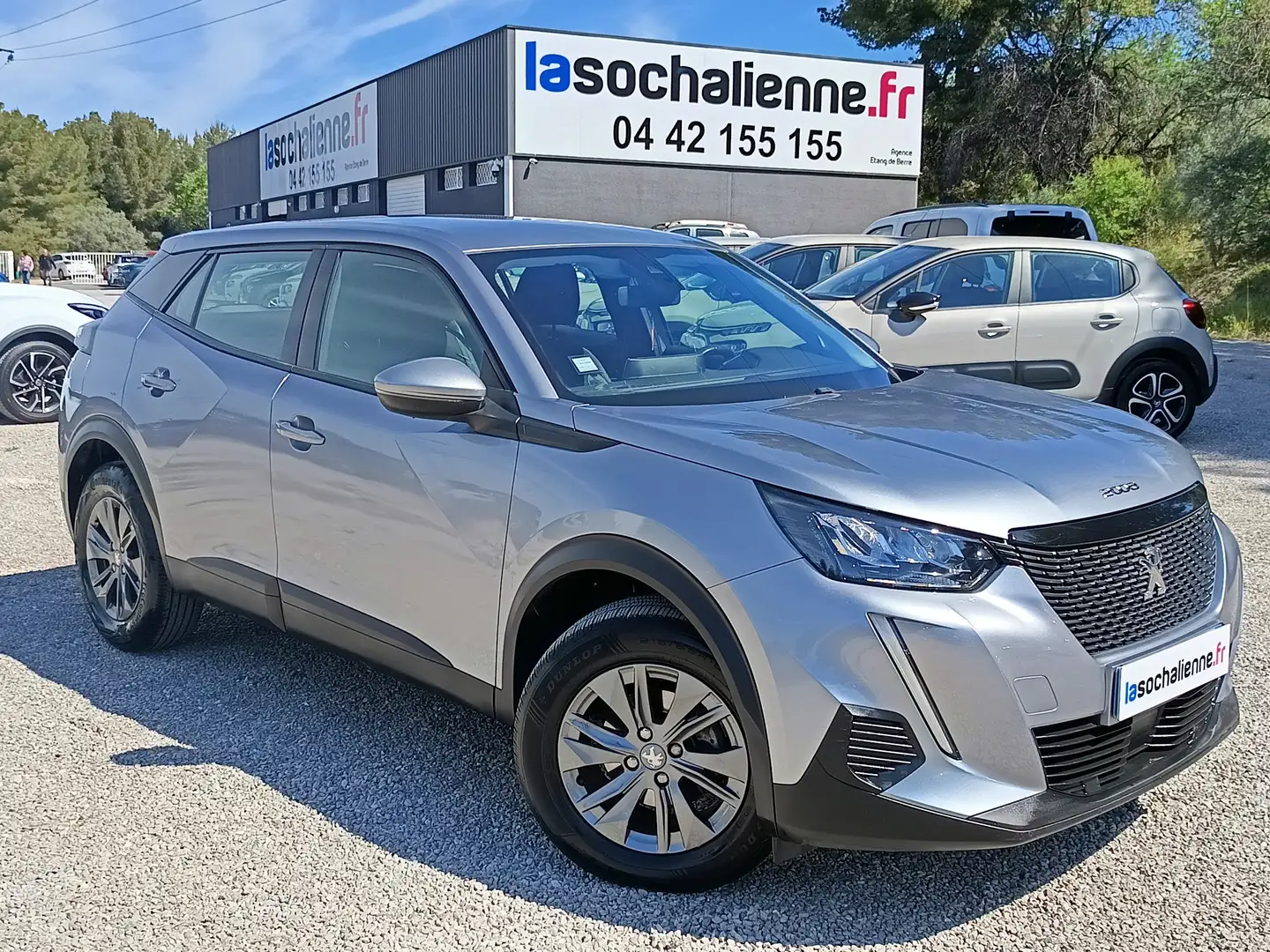 Peugeot 2008 PureTech 130 S\u0026amp;S BVM6 Active Grau - 2