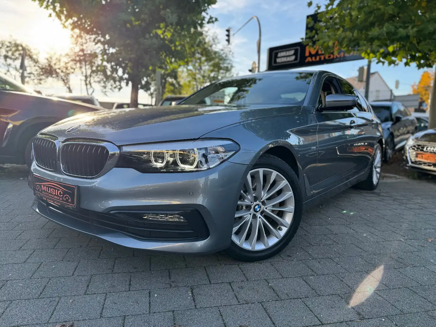 BMW 530 Baureihe 5 Lim. 530 d xDrive Luxury Line Bleu - 2