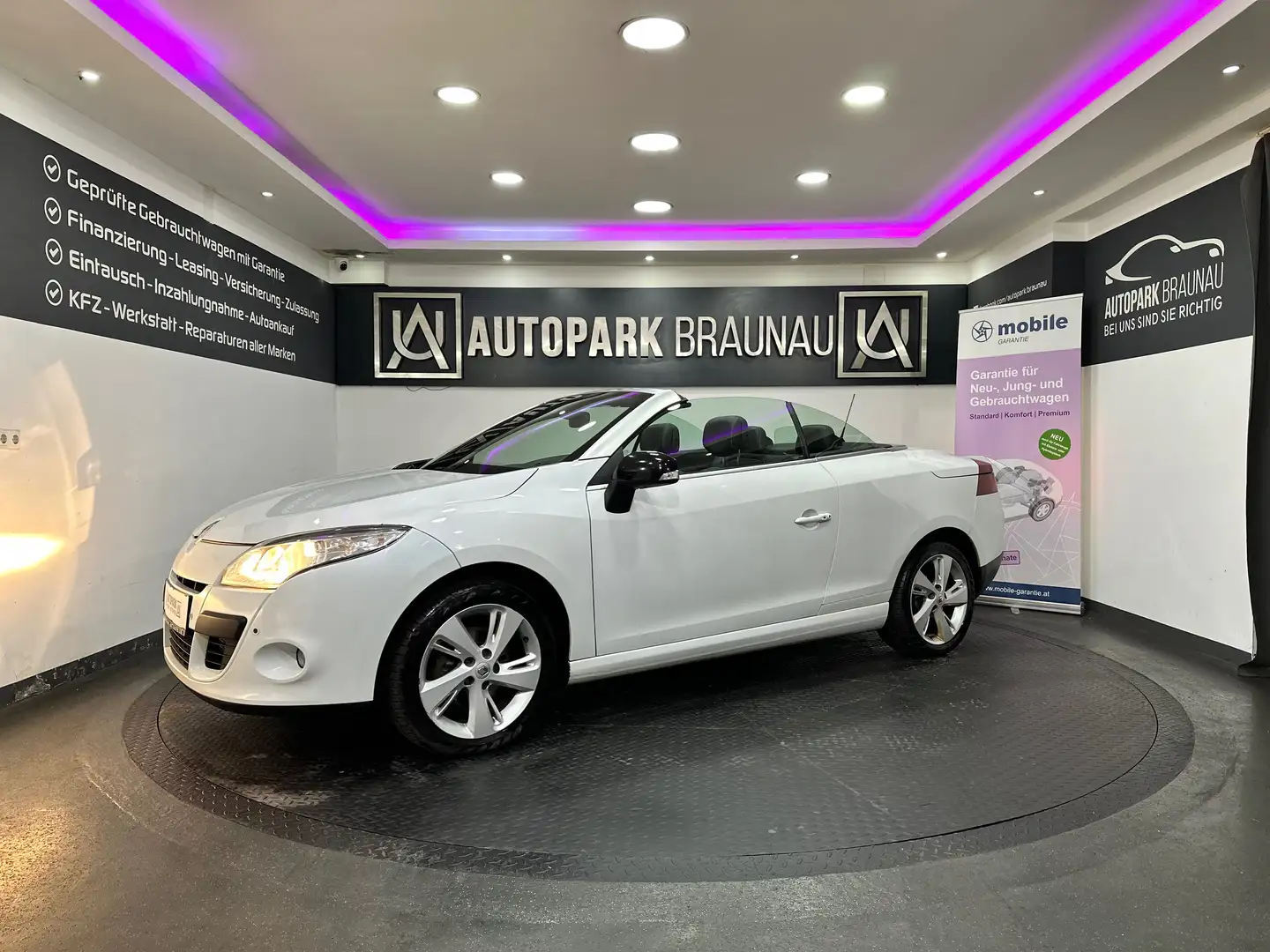Renault Megane 1.6 Luxe Cabrio *PANO*LEDER*KEYLESS* Weiß - 2