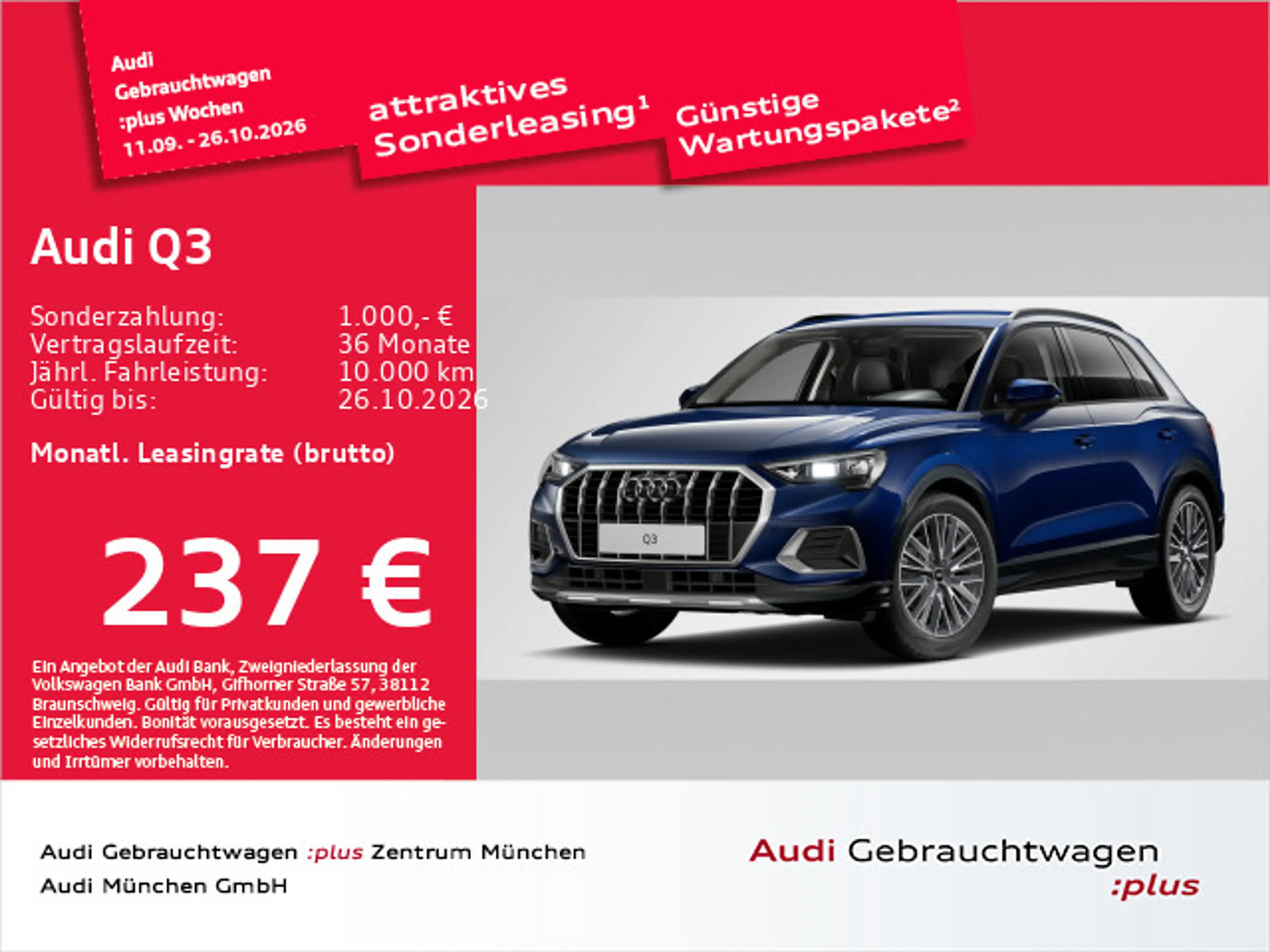 Audi Q3 35 TDI S tronic advanced ACC/Navi+/Privacy/AH