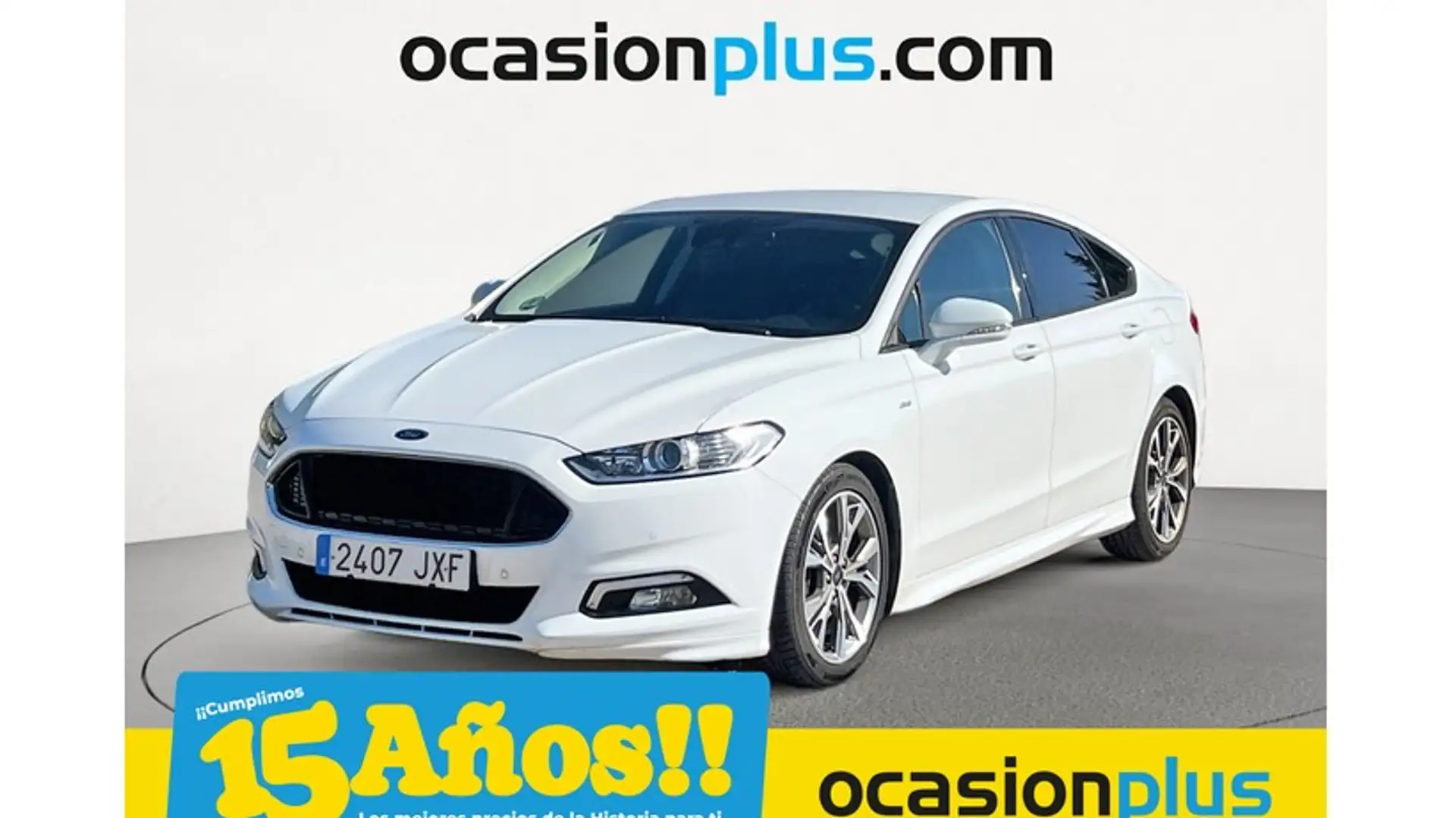 Ford Mondeo 2.0TDCI ST-Line AWD 150 Blanc - 1