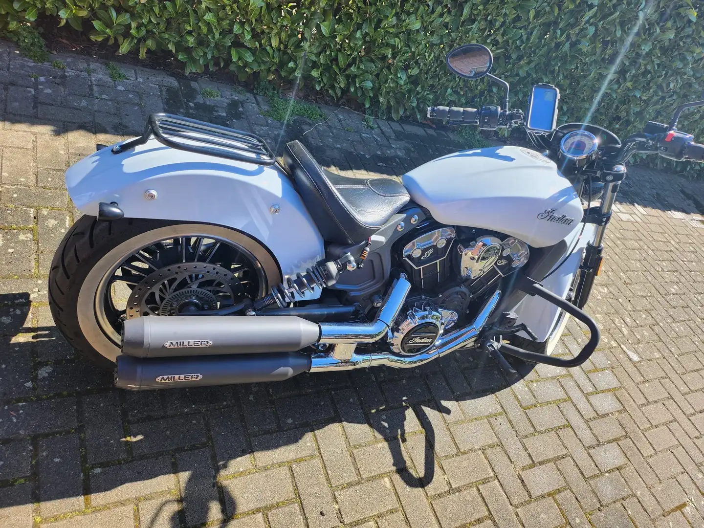 Indian Scout Chopper Blanco - 1