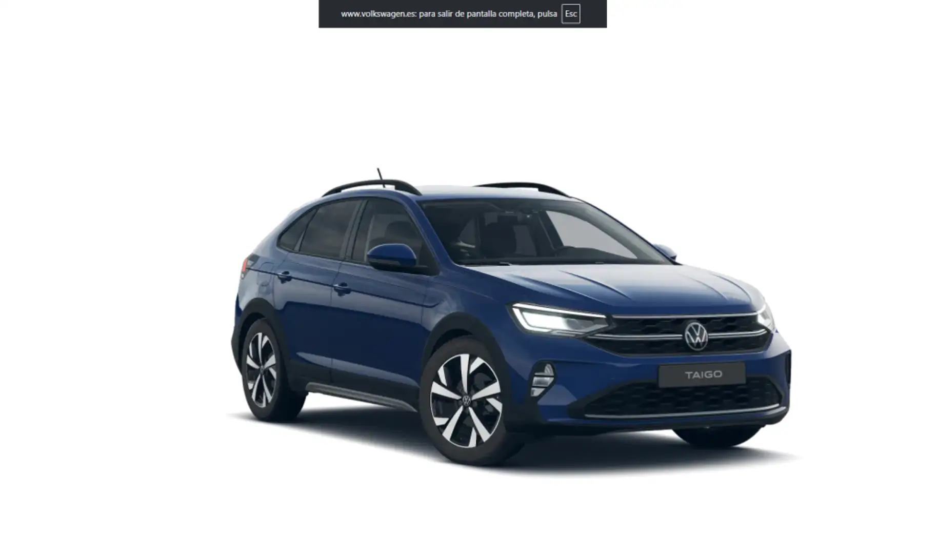 Volkswagen Taigo 1.0 TSI Más DSG 85kW Azul - 2