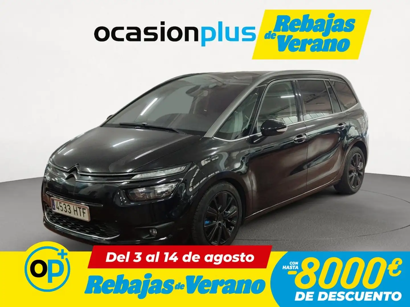 Citroen C4 Grand Picasso 2.0BlueHDi Intensive Negro - 1