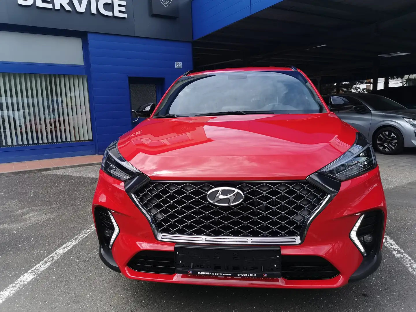 Hyundai TUCSON Tucson 1,6 CRDI 4WD N-Line DCT Aut. N-Line Rot - 2