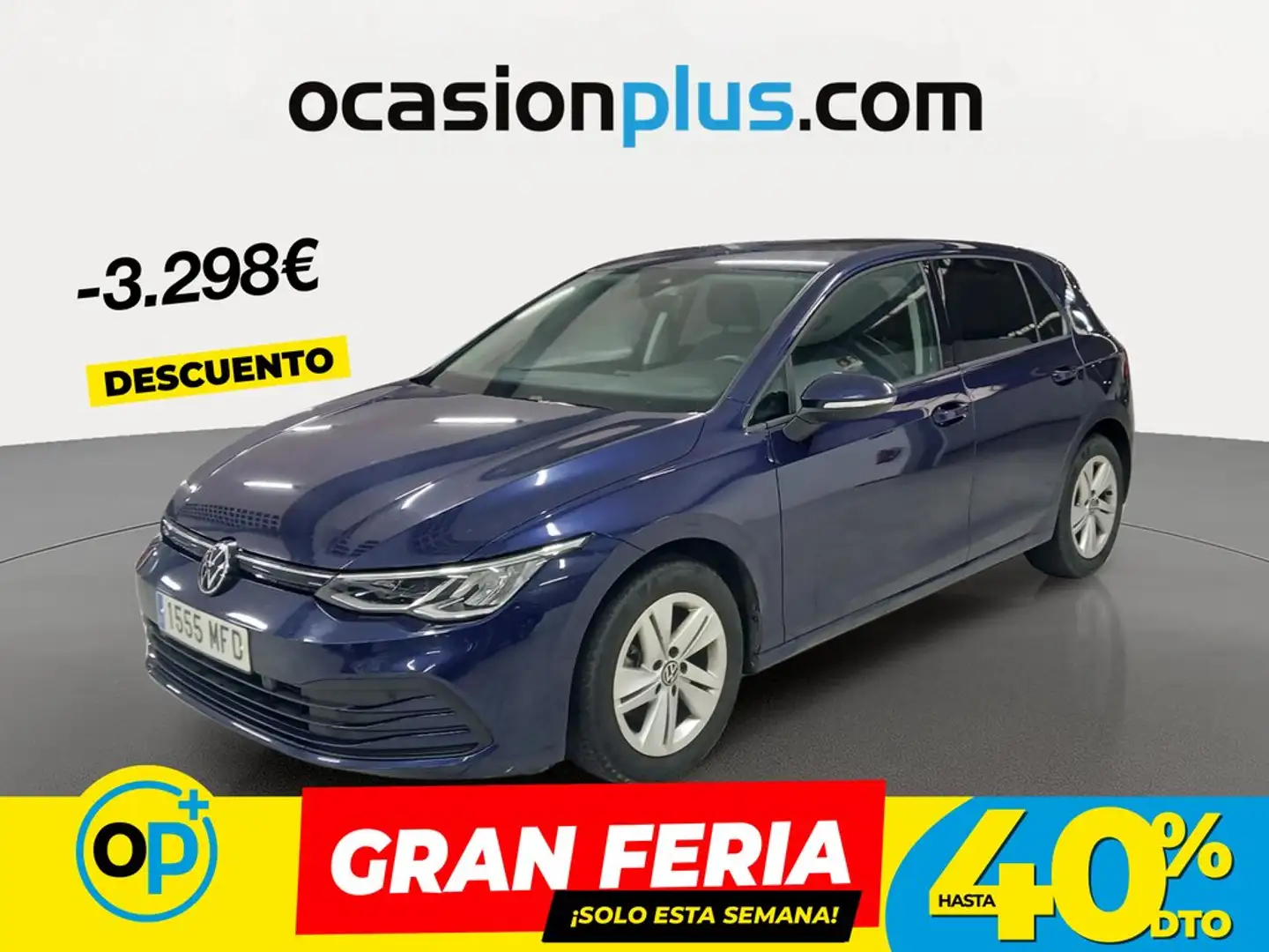 Volkswagen Golf 1.5 TSI Life 110kW Azul - 1