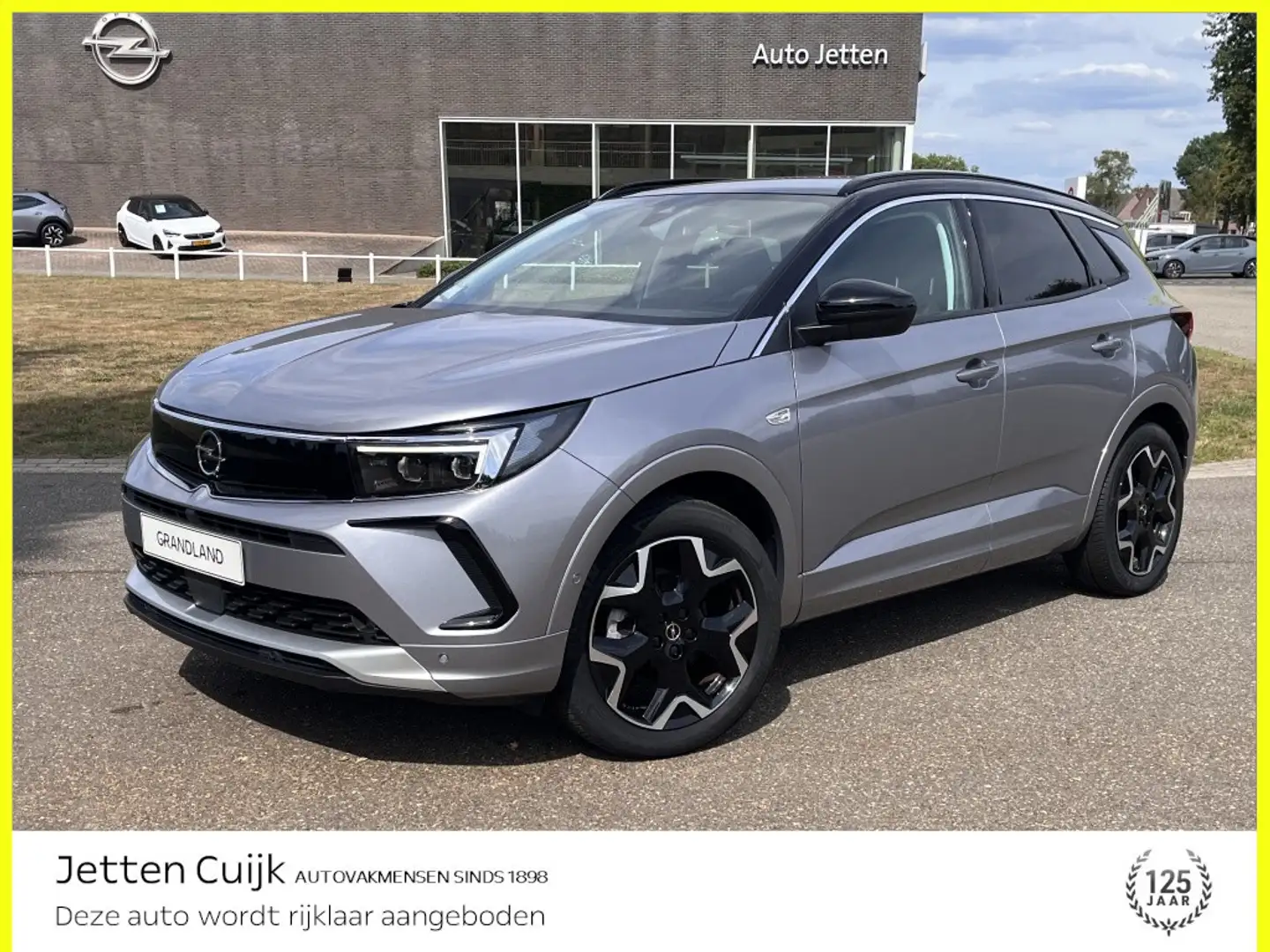 Opel Grandland 1.2 Turbo Ultimate Automaat # RIJKLAAR # Gris - 1