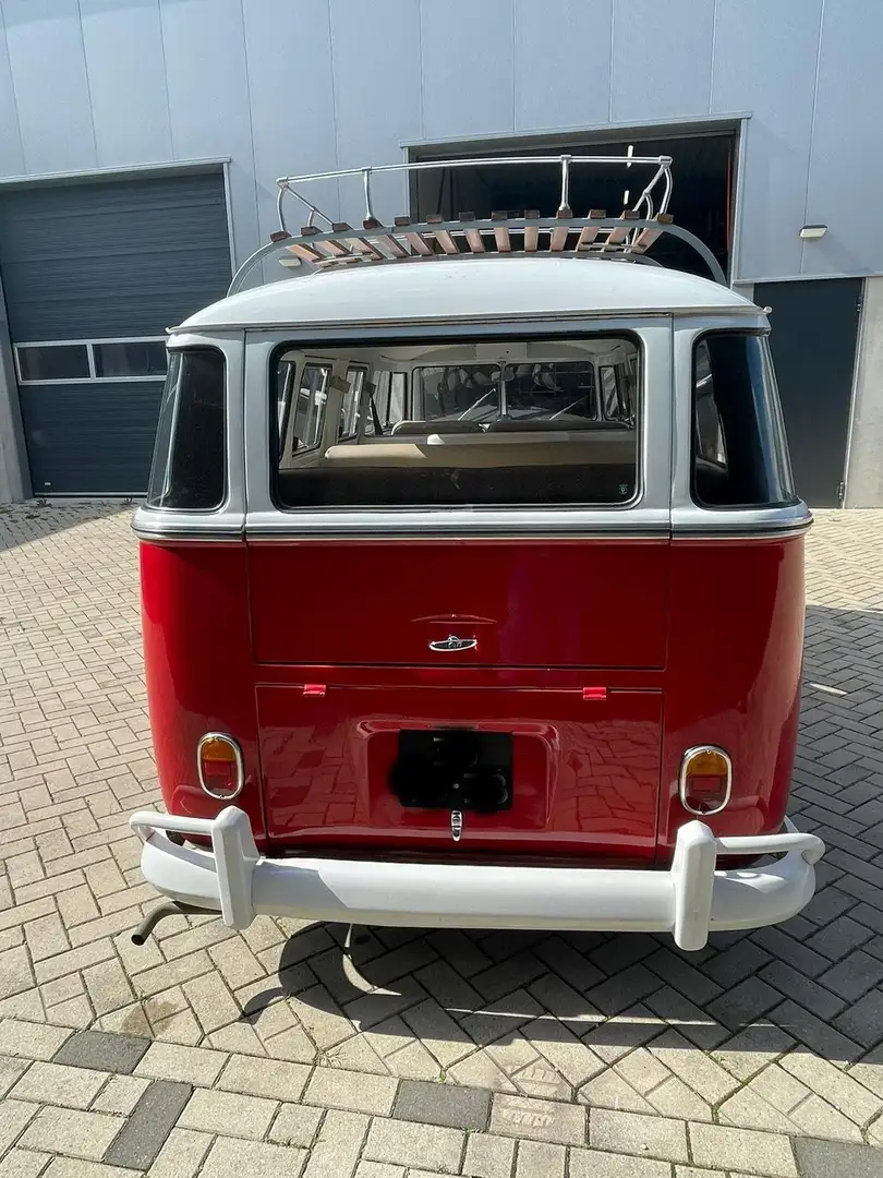 Volkswagen T1 T1 Deluxe Camper Van Motorhome Roşu - 2