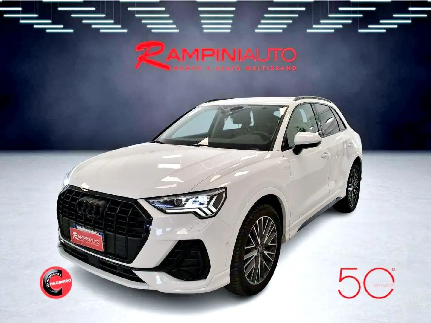 Audi Q3 35 TDI S tronic S line edition PRONTA CONSEGNA Bianco - 2