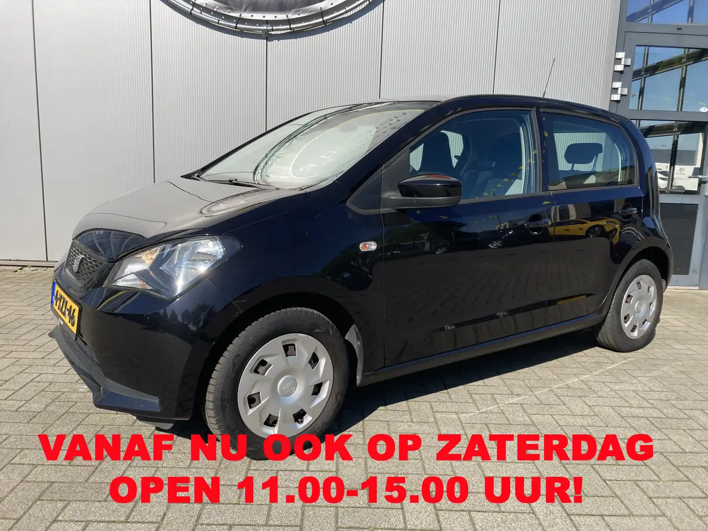 SEAT Mii 1.0 Chill Out Airco | Centrale vergrendeling met a Zwart - 1