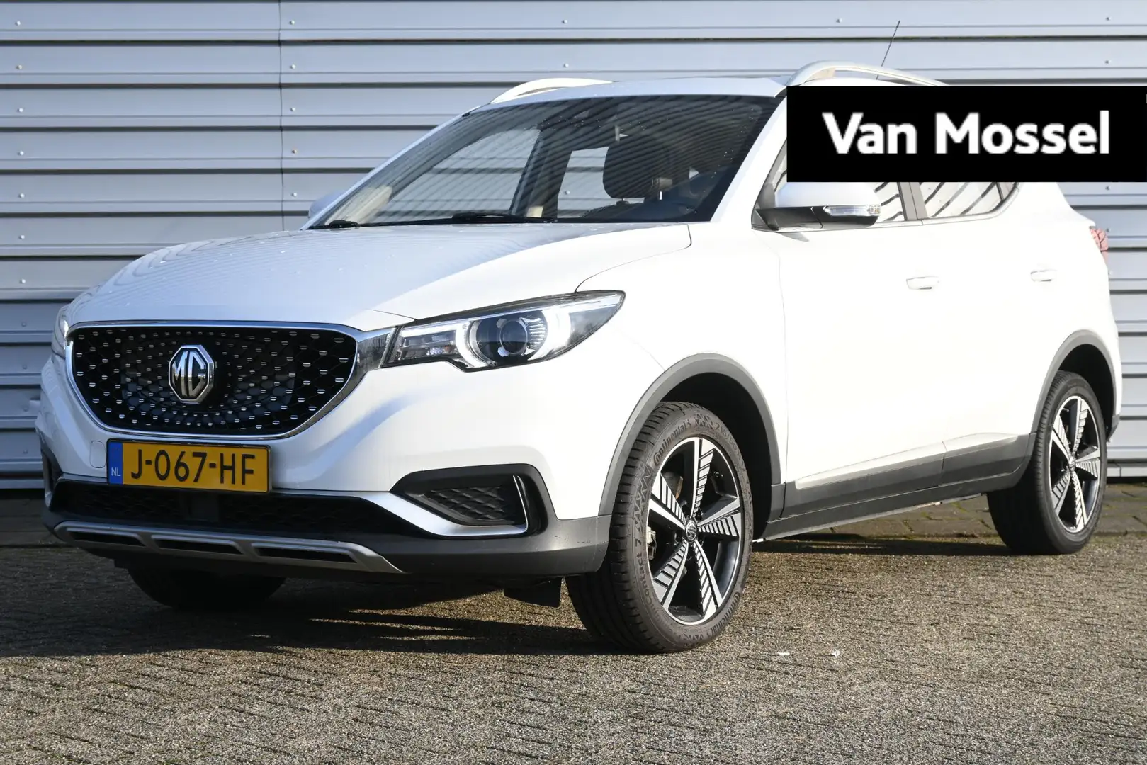 MG ZS MG EV Luxury 45 kWh Panoramadak | Leder | Stoelver Blanc - 1