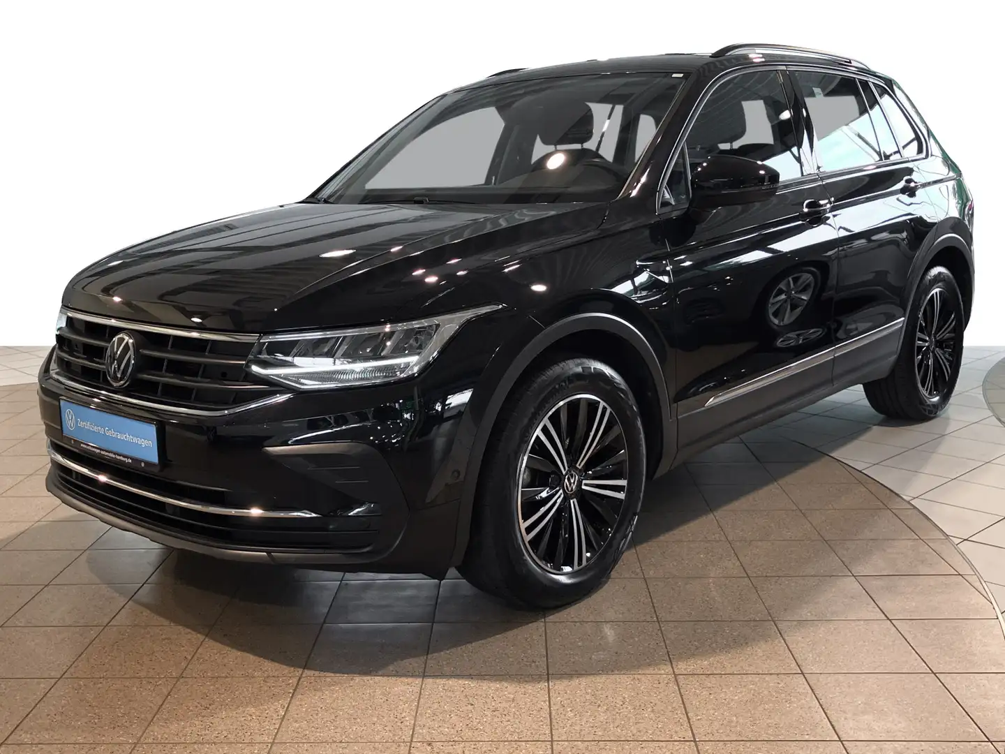 Volkswagen Tiguan 1.5 TSI DSG Life Parklenkassistent Navi Schwarz - 2