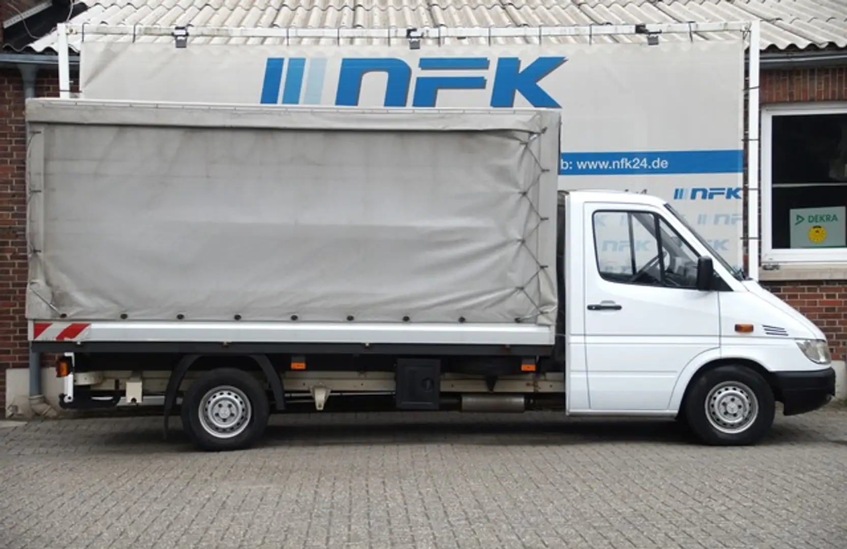 Mercedes-Benz Sprinter 308 CDI  Maxi 3 Sitzer Top zust. Do.Air Blanc - 2