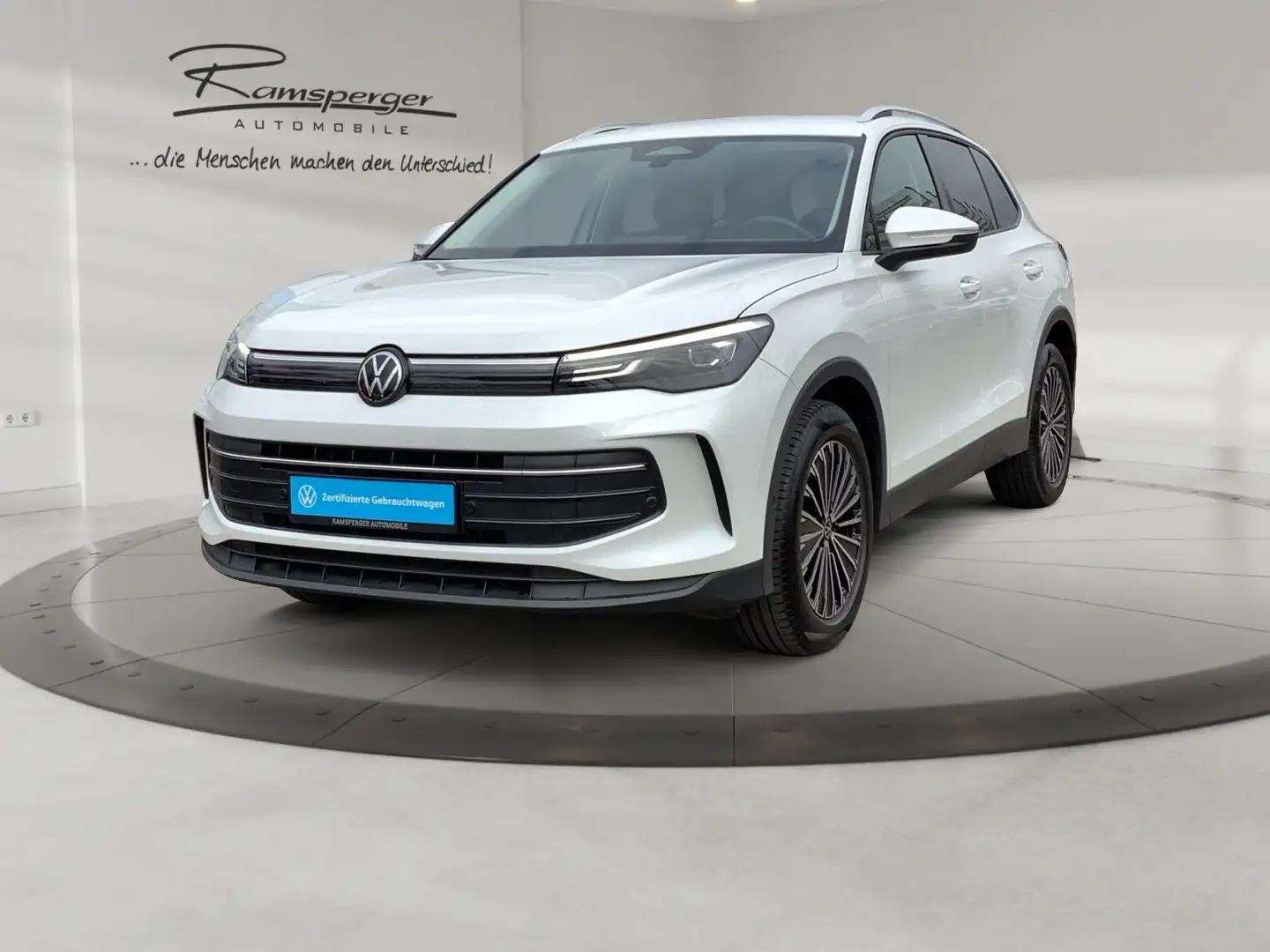 Volkswagen Tiguan 2.0 TDI DSG Life AHK ACC LED Navi Kamera Weiß - 2