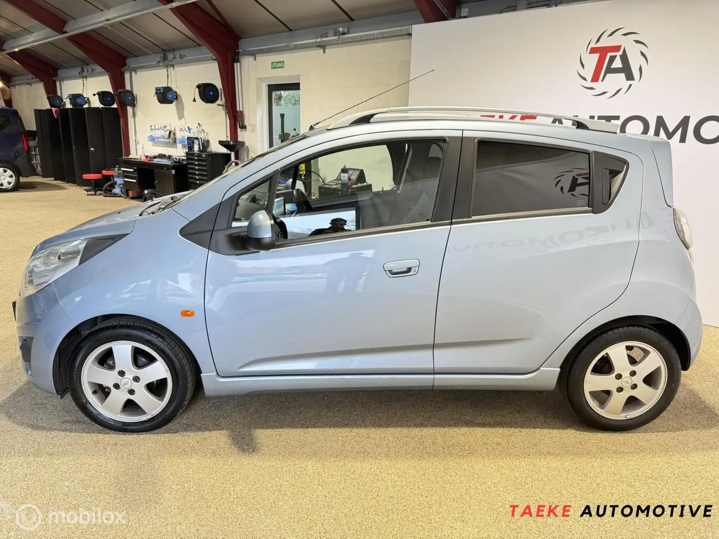 Chevrolet Spark 1.2 16V LT CLIMA/STOELVW/PSENSOR/APK Blau - 2