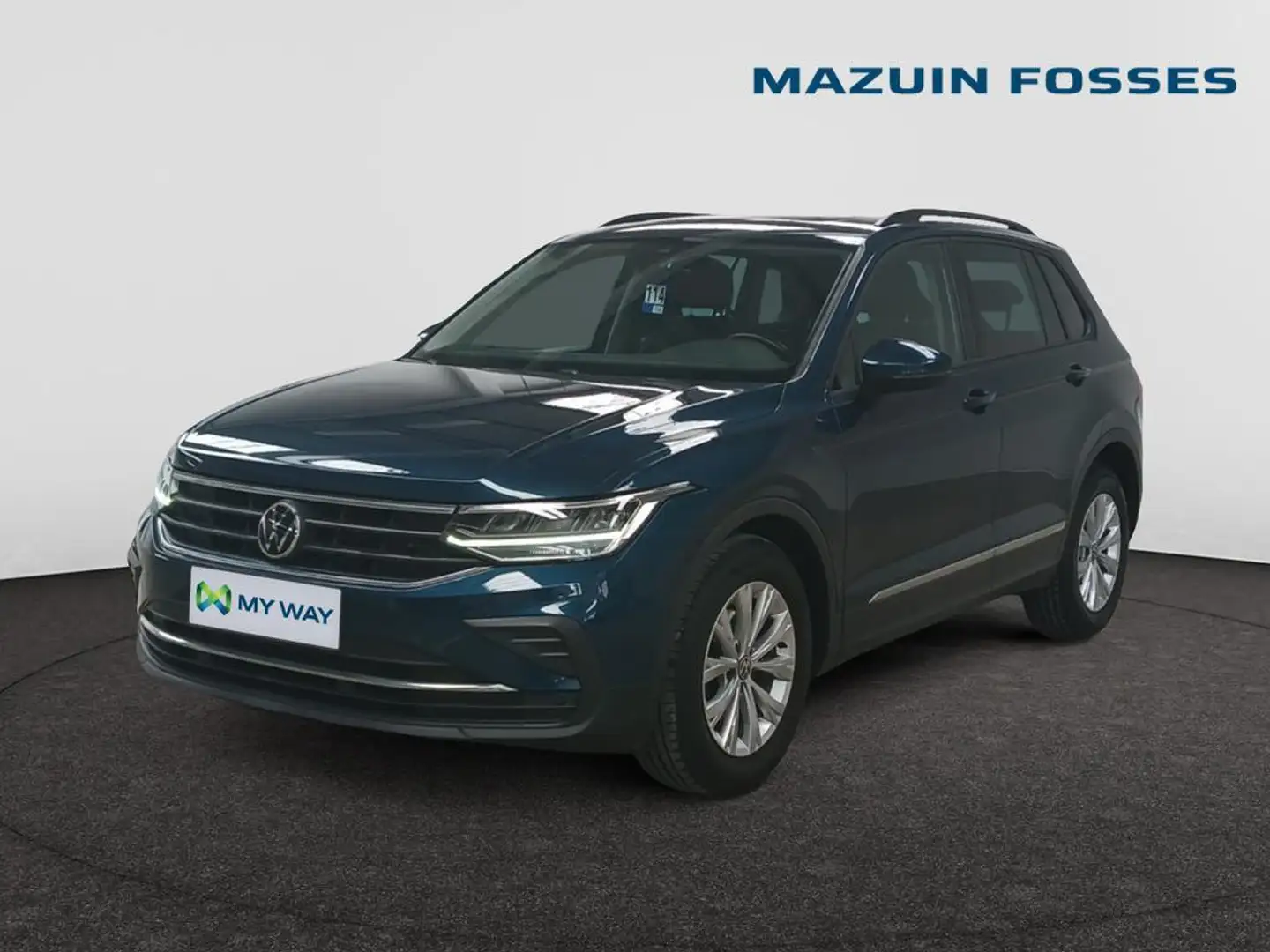 Volkswagen Tiguan Life 2.0 TDI SCR 90 kW (122 ch) 6 vitesses manuel Albastru - 1