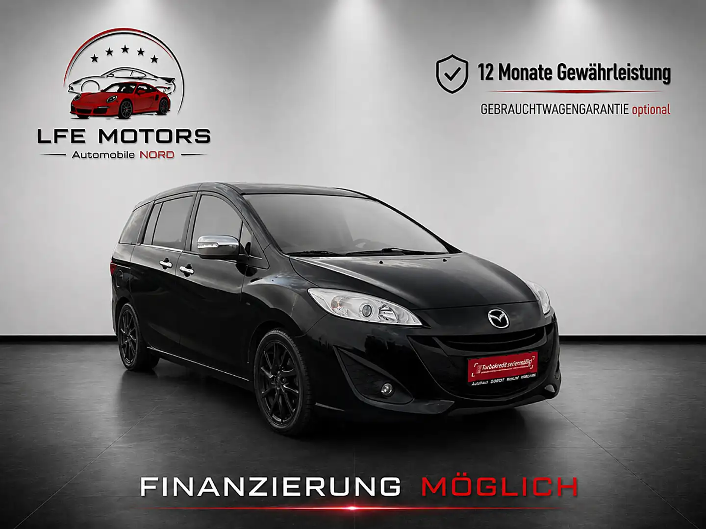 Mazda 5 Mazda5 CD116 GTA OPTIK 7 SITZE - 6% FIXZINS - Schwarz - 1