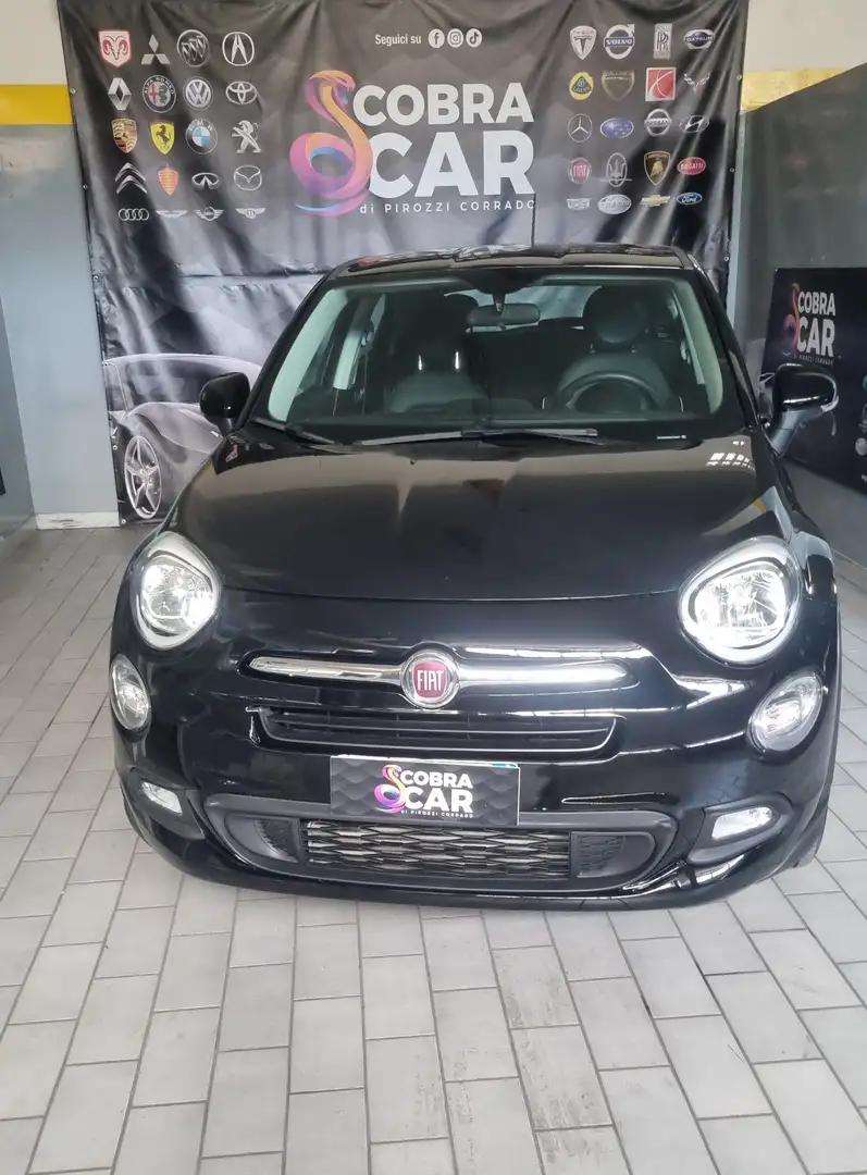 Fiat 500X 1.3 mjt Pop 4x2 95cv my17 Nero - 1
