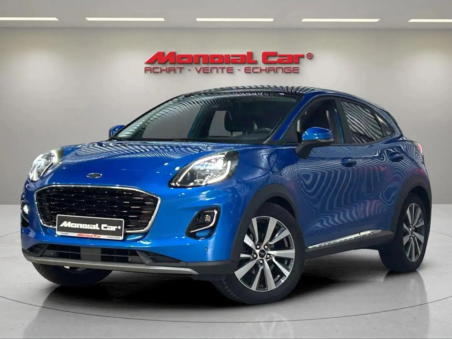 Ford Puma 1.0 EcoBoost Titanium * CARPLAY * GPS * MASSAGE * Bleu - 1