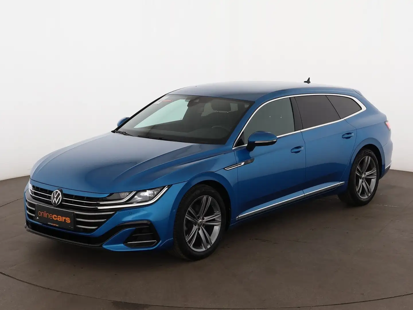Volkswagen Arteon SB 2.0 TDI R-Line Aut LED 360-CAM AHK NAVI Blau - 2