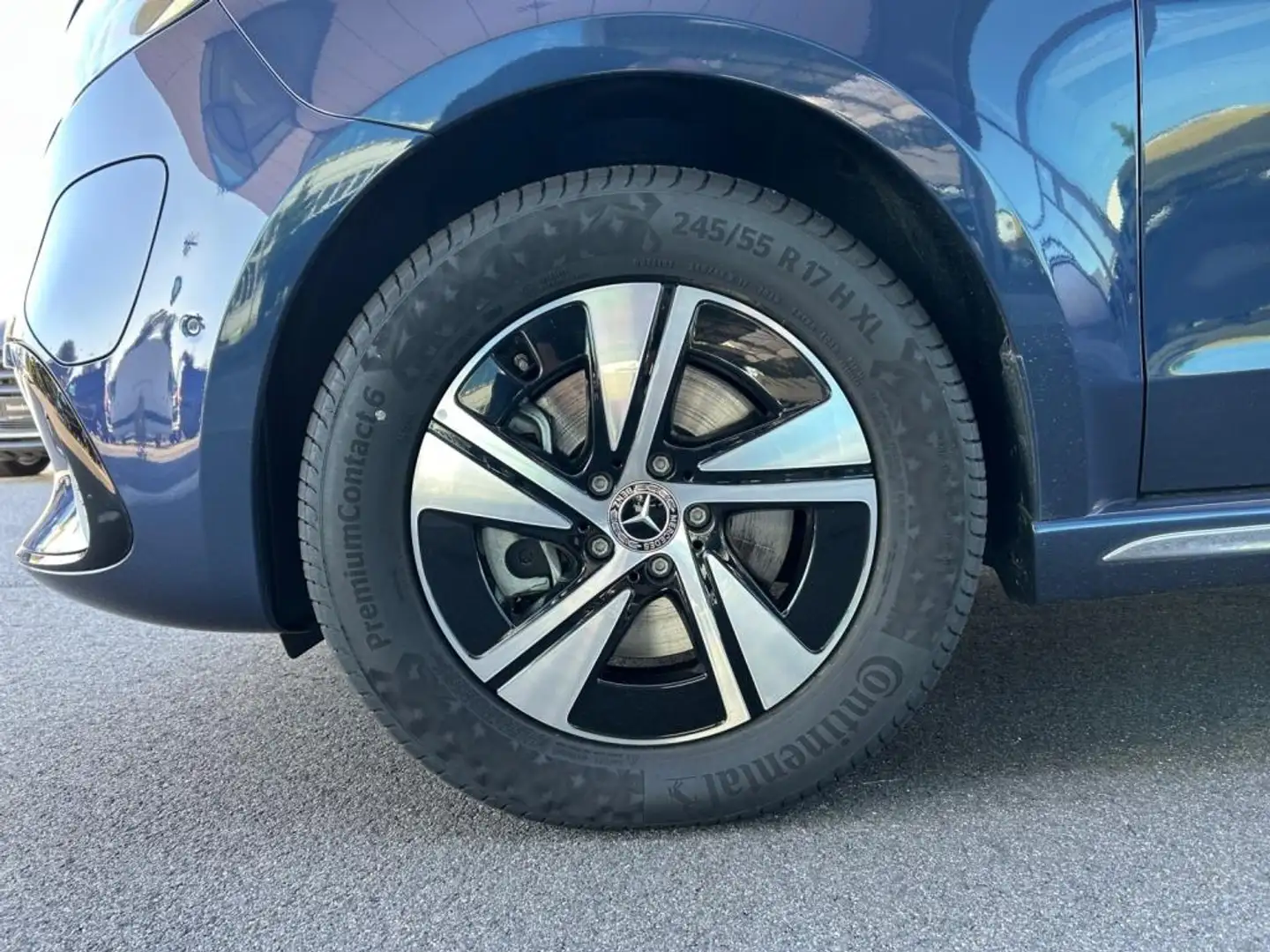 Mercedes-Benz EQV Lang LED+NAVI AUGMENTED REALITY+EASYPACK Bleu - 2