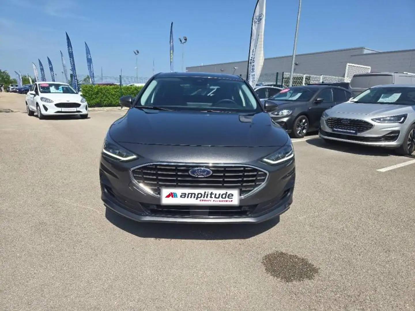 Ford Focus 1.0 Flexifuel mHEV 125ch Titanium Design Gris - 2