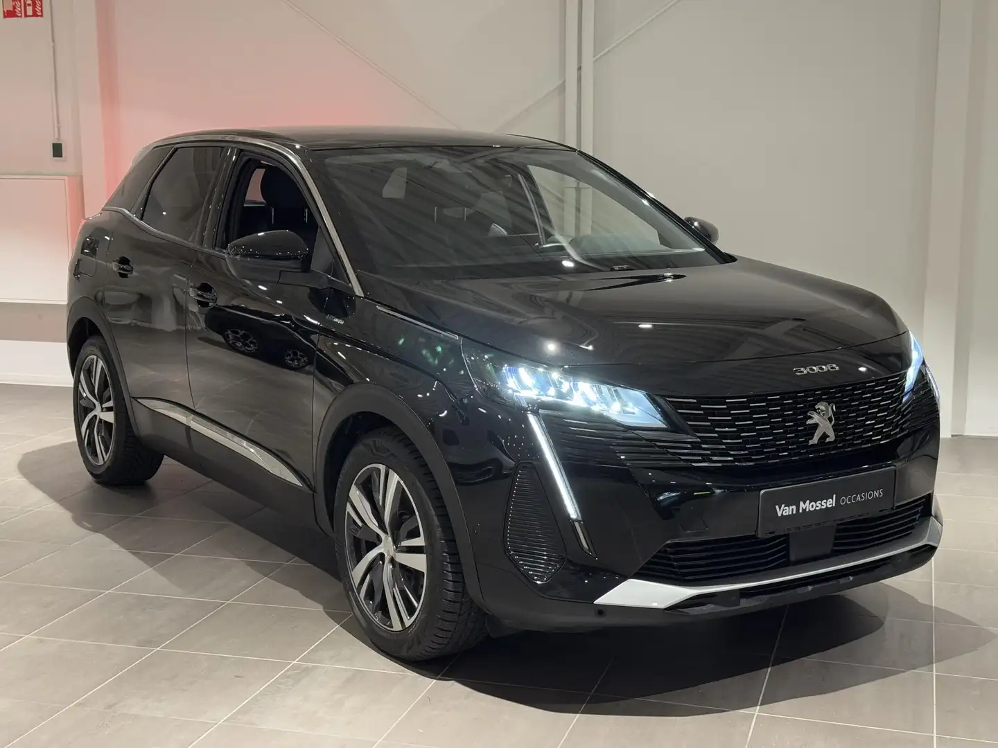 Peugeot 3008 1.6 HYbrid 225 Blue Lease Allure | Camera | Naviga Zwart - 2