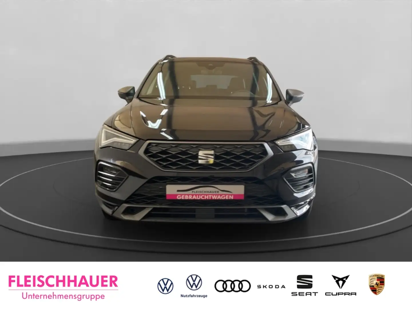 SEAT Ateca FR 2.0 TDI DSG Pano AHK Navi eHeck Beats Schwarz - 2