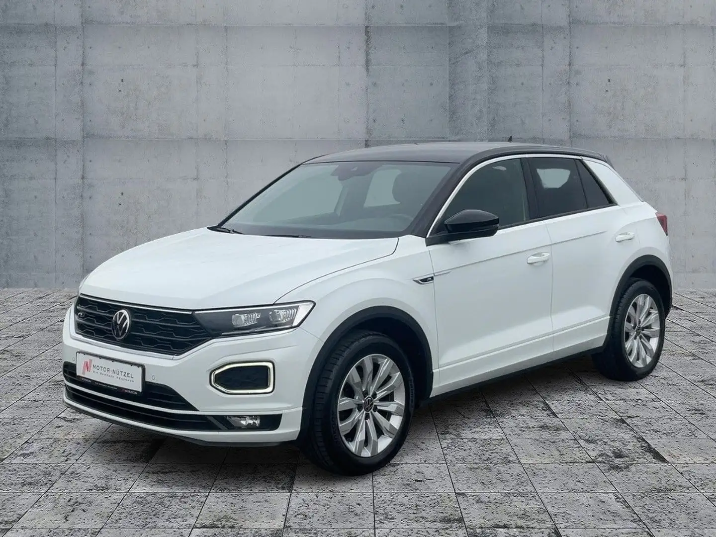 Volkswagen T-Roc 1.5 TSI R-LINE 5JG+LED+NAV+ACC+SHZ+PDC+RFK Weiß - 2