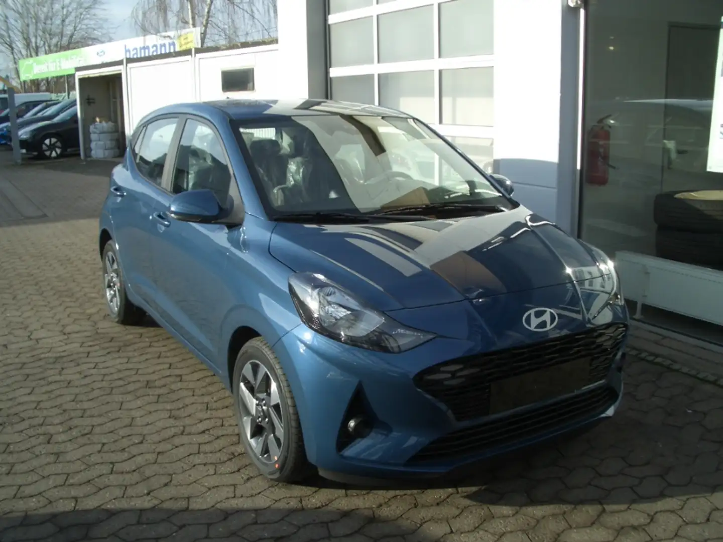 Hyundai i10 Facelift MJ25 1.0 Trend Navi, Komfort-Paket Modrá - 1