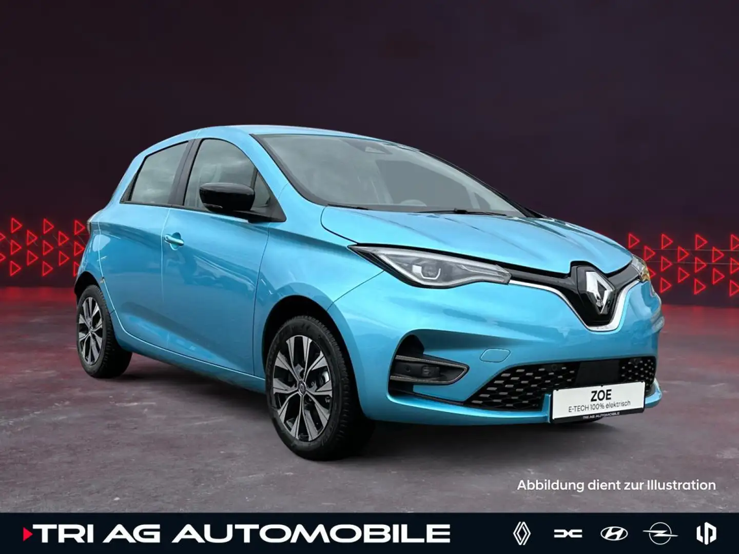 Renault ZOE Evolution EV50 135hp LED Rückfahrkamera Keyless PD Blau - 1