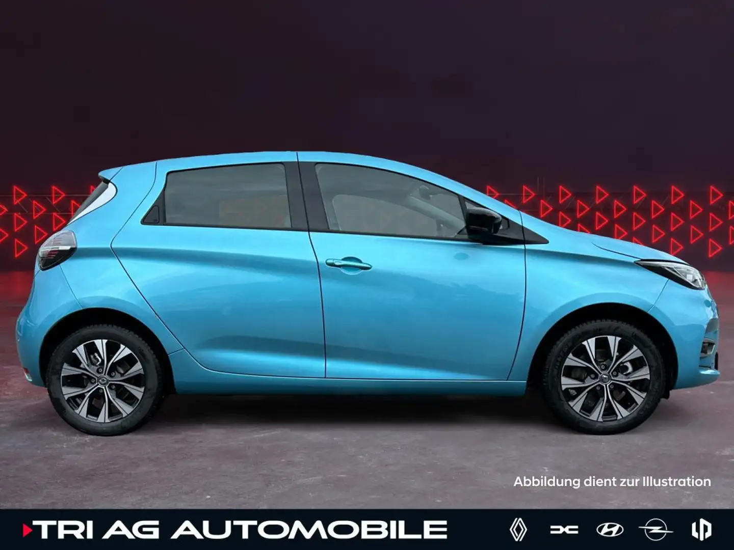 Renault ZOE Evolution EV50 135hp LED Rückfahrkamera Keyless PD Blau - 2