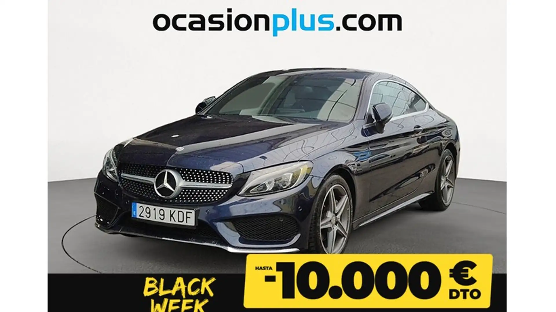 Mercedes-Benz C 220 Coupé 220d Blau - 1