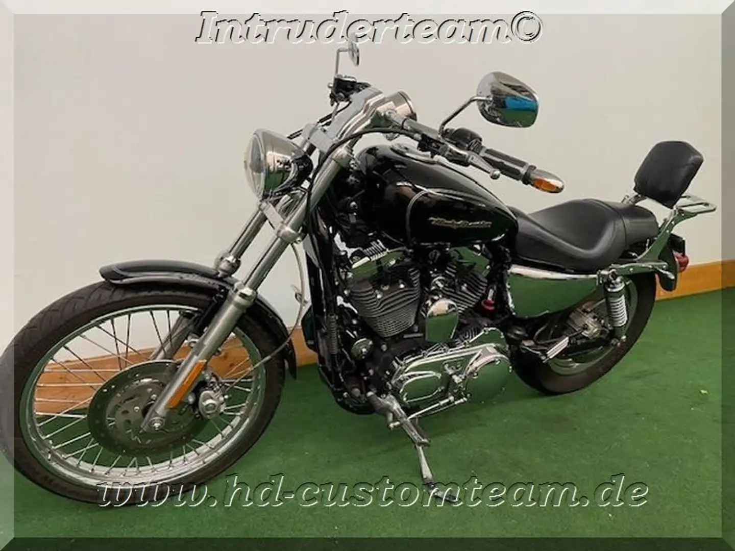 Harley-Davidson Sportster 1200 Harley Davidson 1200 XL CUSTOM "Blacky" TOP Zust. Schwarz - 2