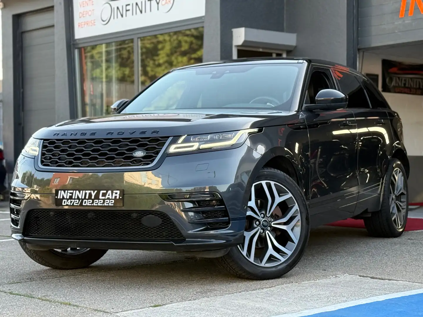 Land Rover Range Rover Velar Velar 2.0 TD4 R-Dynamic HSE Gris - 2