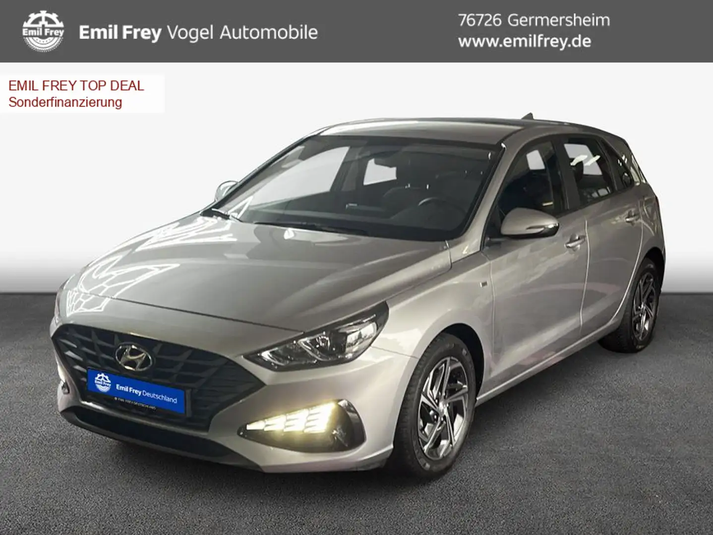 Hyundai i30 1.0 T-GDI 48V-Hybrid Select Argent - 1