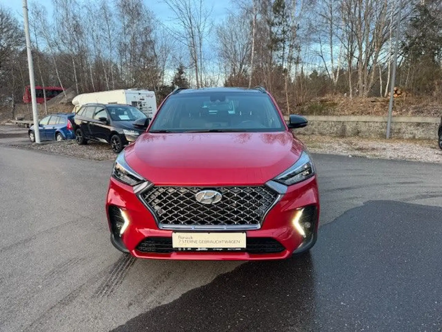 Hyundai TUCSON N Line 4WD, AHK, Navi, DCT Rot - 1