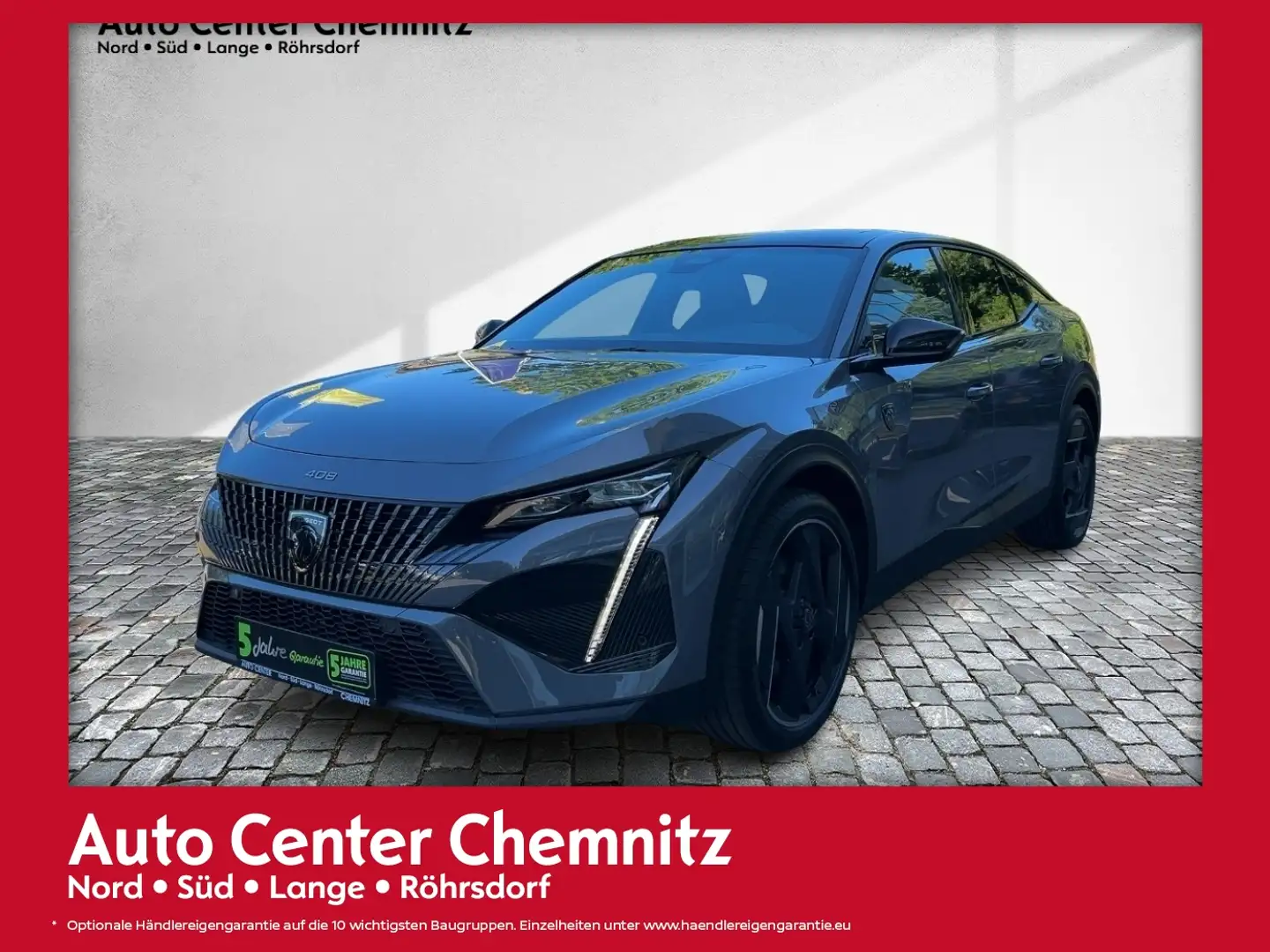 Peugeot 408 225 GT (12 GT Vollausstattung Grau - 1