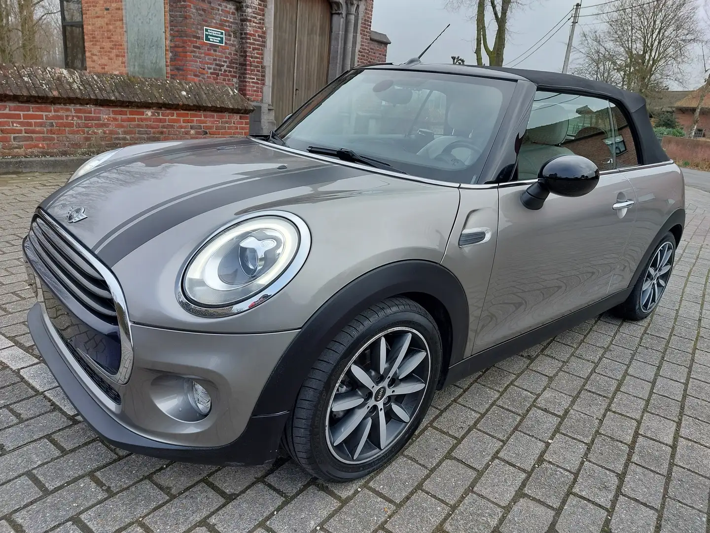 MINI Cooper D Cabrio Cabriolet 1.5 Gris - 2